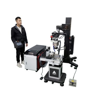 CW Fiber Metal Mould Laser Welding Machine 1000W 1500W 2000W Voor het repareren van vormen