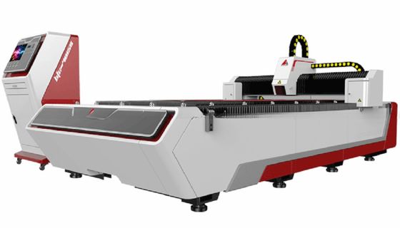 een enkele werktafel glasvezellasersnijmachines voor metaal, staal en aluminium...