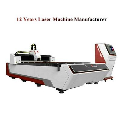 een enkele werktafel glasvezellasersnijmachines voor metaal, staal en aluminium...